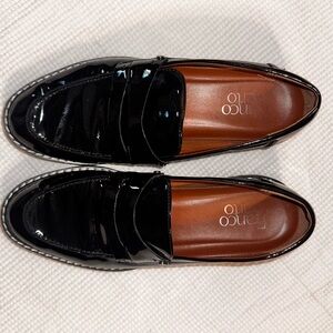 Franco Sarto platform penny loafers